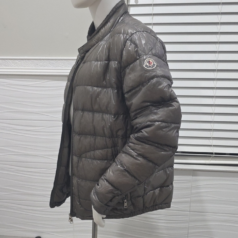 Men's Gray Puffer Jacket
